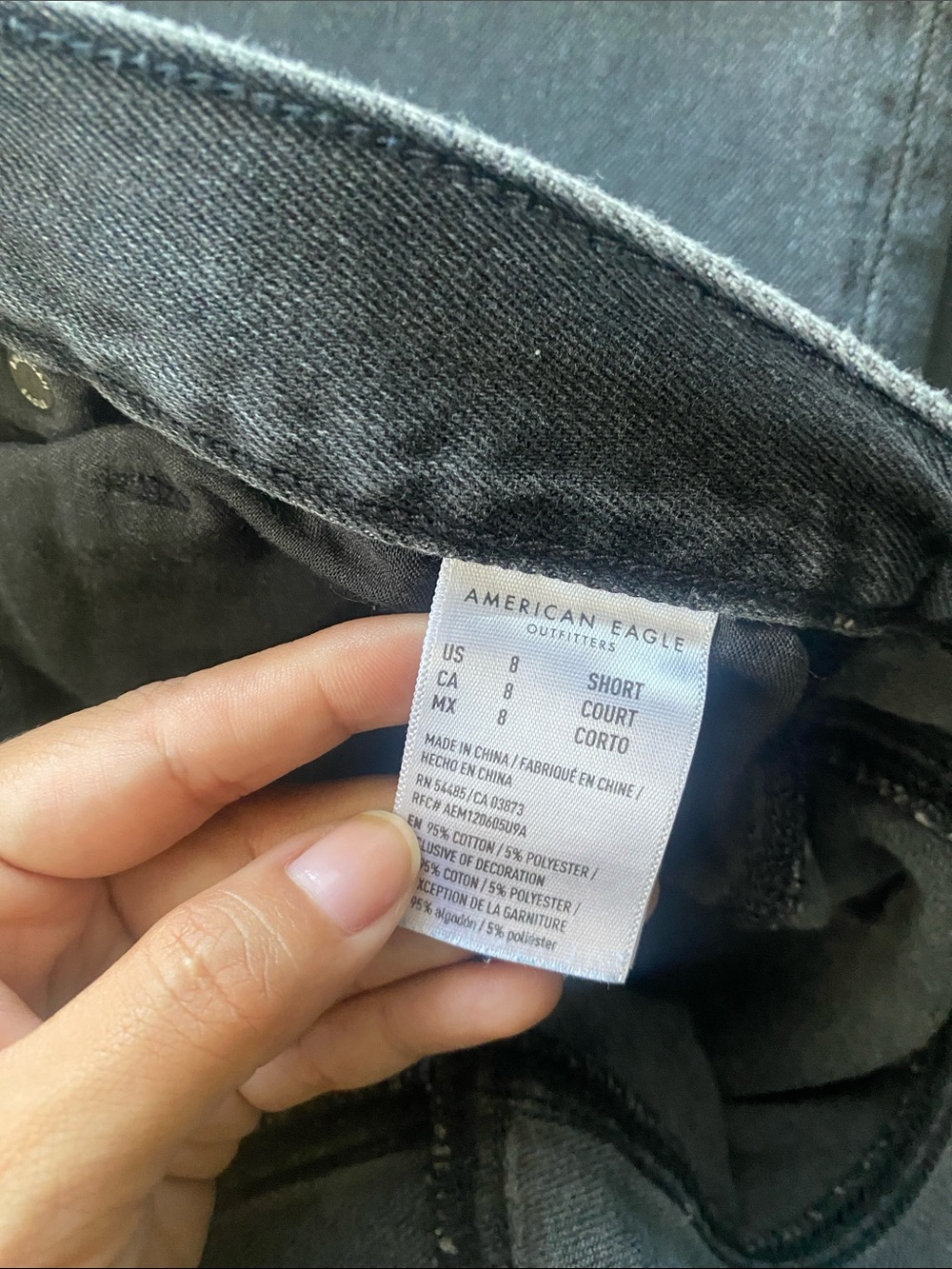 American Eagle Distressed Mom Jeans - Picture 2 of 5